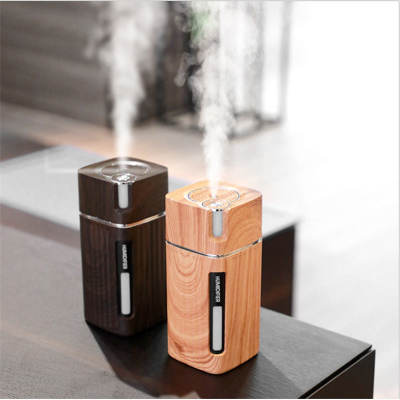 Ultrasonic USB Mini Air Humidifier – Portable Mist Maker with LED Night Light